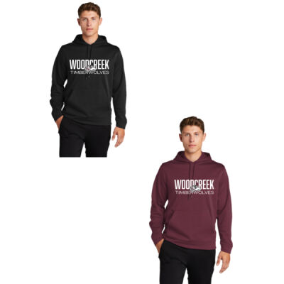 Woodcreek Baseball Dugout Dri Fit Hoodie with Logo #1 Thumbnail