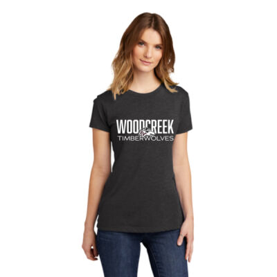 Woodcreek Baseball Dugout Ladies Tee Logo #1 Thumbnail