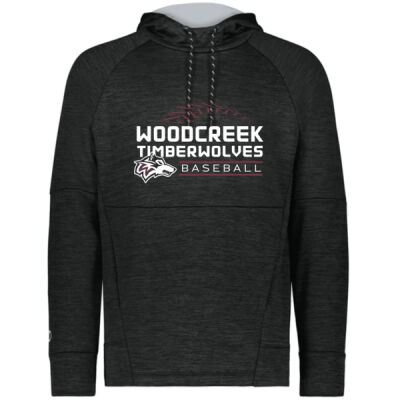 Woodcreek Baseball Dugout All Pro Performance Hoodie with Design #3 Thumbnail