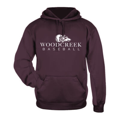 PLAYER REQUIRED Woodcreek Baseball Dugout Dri Fit Hoodie Thumbnail